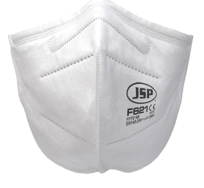 Disposable Vertical Fold Flat Mask FFP2 (F621) - Pack of 2 - Click Image to Close