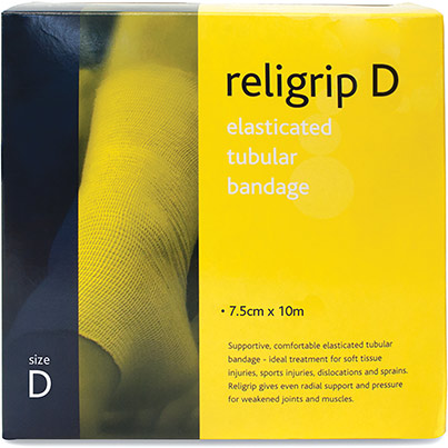 Religrip - Tubular Bandage 10 M - D (case of 20) - Click Image to Close