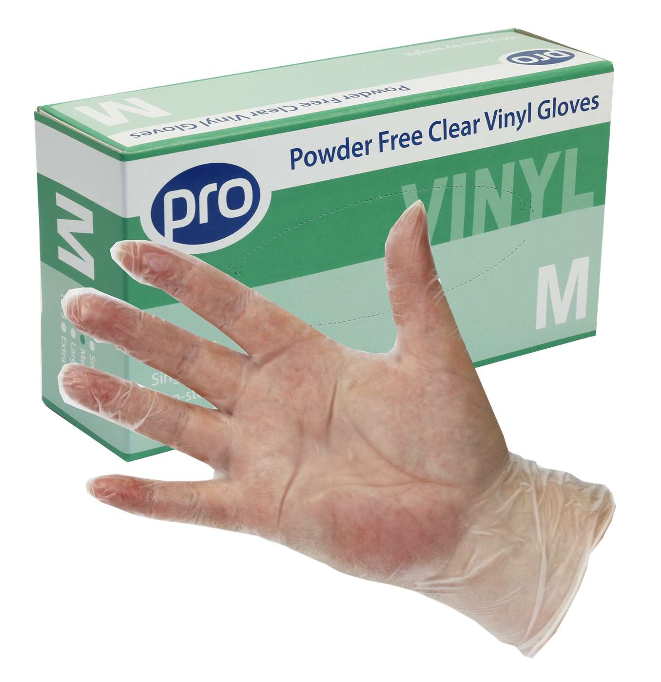 Gloves - Vinyl - Clear - Small, Medium, Large, Extra Large - Click Image to Close