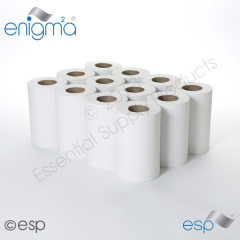 1-Ply White Mini CentreFeed 120M x 190mm x 70mm