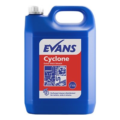 Evans Cyclone Bleach - 5Ltr