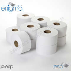 2-Ply Mini Jumbo Toilet Roll 150M x 86mm x 80mm 416 Sheets