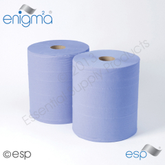 3 Ply Blue Industrial Roll (1 in pack)